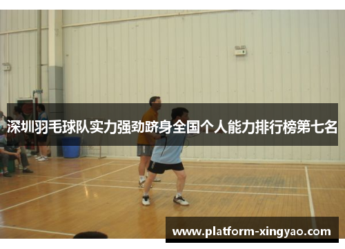 深圳羽毛球队实力强劲跻身全国个人能力排行榜第七名