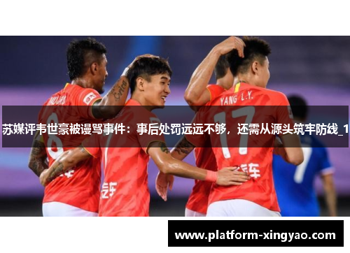 苏媒评韦世豪被谩骂事件：事后处罚远远不够，还需从源头筑牢防线_1